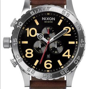 NIXON 51-30 Chrono Leather mens watch
